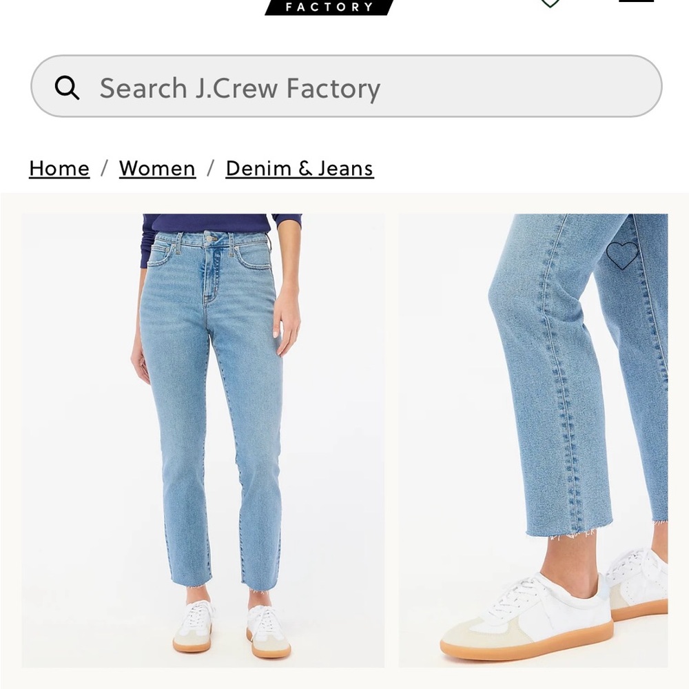 Essential straight jean in all-day stretch